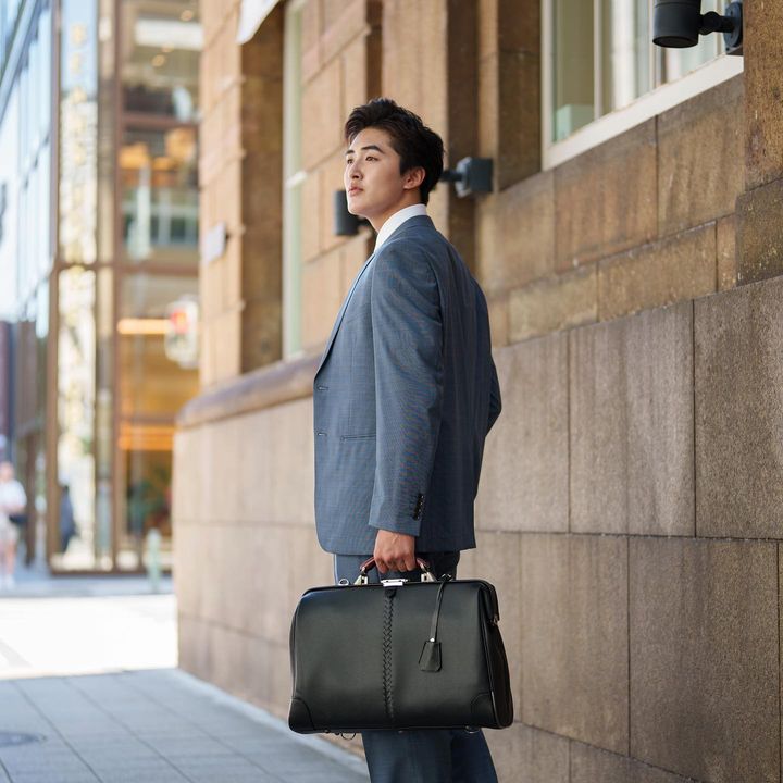 【7/1より価格改定！今が一番お得】 ダレスバッグ 本革付属 Lサイズ YK2