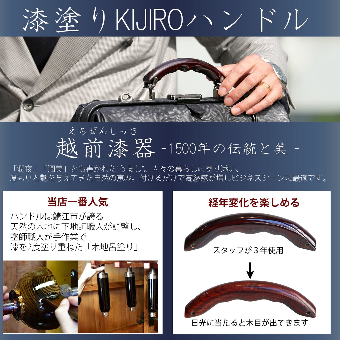 【7/1より価格改定！今が一番お得】 ダレスバッグ 本革付属 Lサイズ YK2
